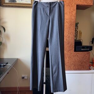Benetton Wide Leg Trousers Gray Size US 6 / EU 42